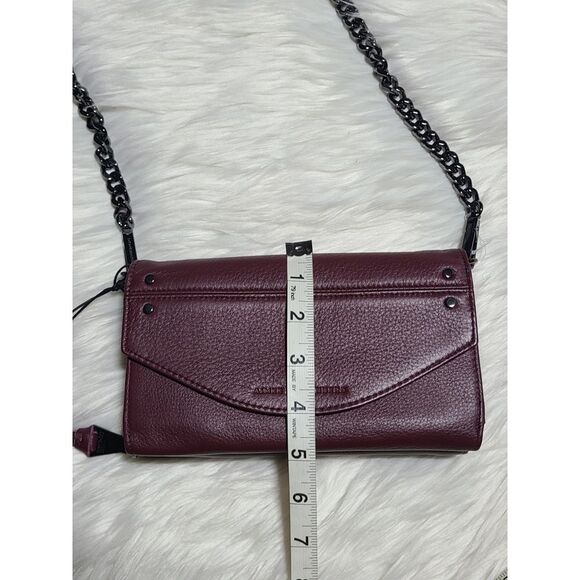NWT|Aimee Kestenberg Delancey Oxblood Red Wallet Crossbody Bag - Picture 11 of 13